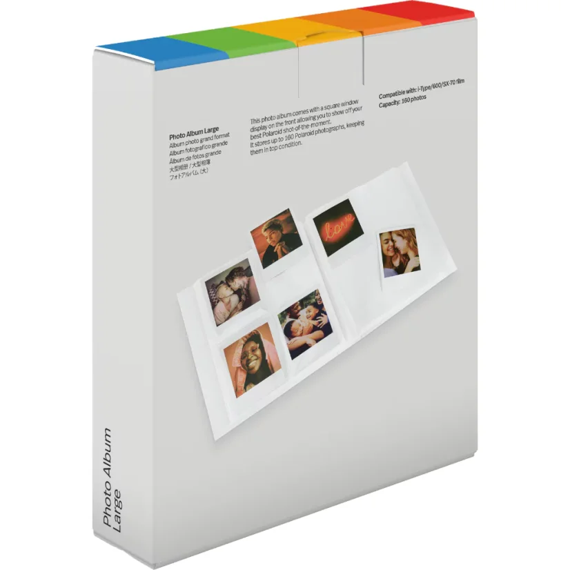 Polaroid Fotoalbum velké s okénkem - bílé