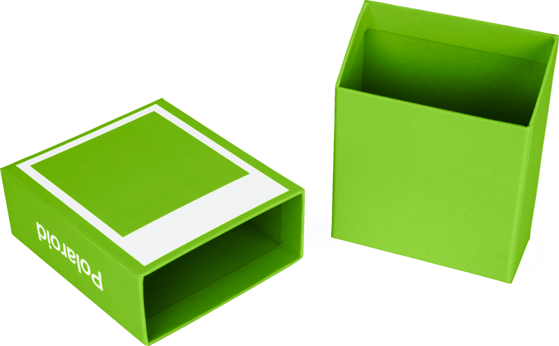 Polaroid Photo Box - Zelený