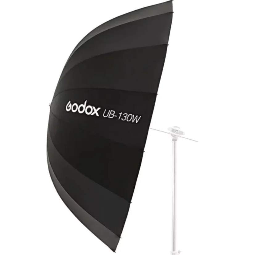 Godox Hluboký bílý parabolický deštník 130 cm