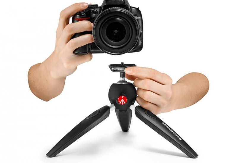Manfrotto PIXI EVO stativ mini, 2 sekce, černý