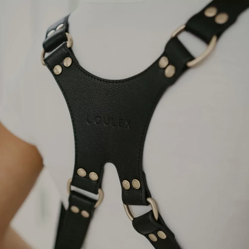 Loulex Double-Strap Black - Dvojitý popruh černý