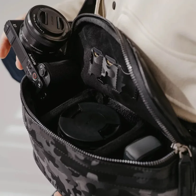 Loulex Fanny Pack - camouflage (fotoledvinka)