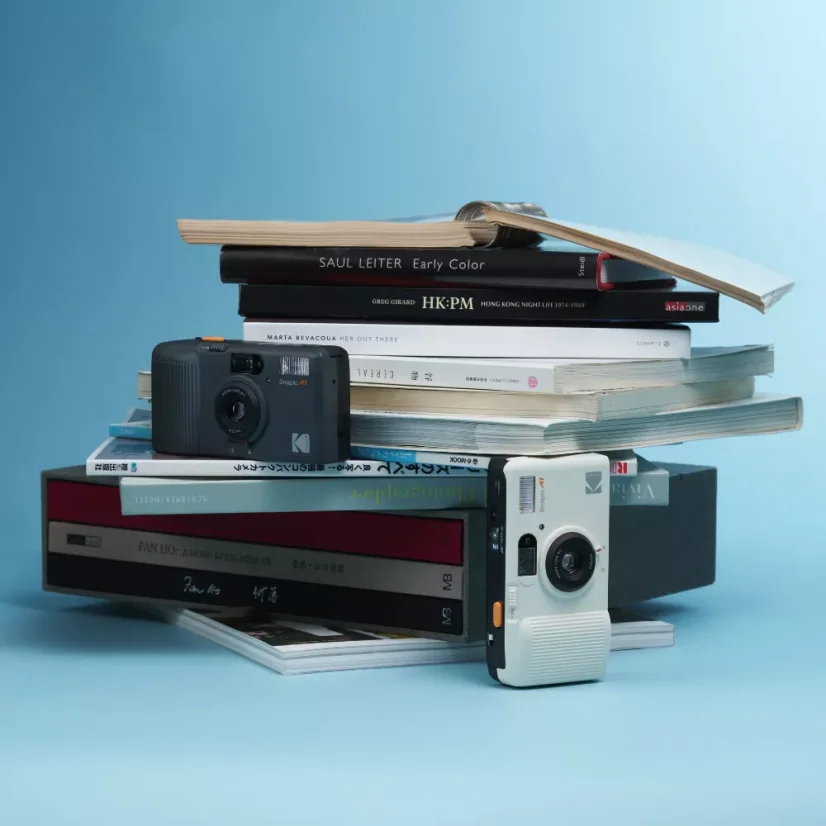 Kodak Snapic A1 Ivory White (slonovinová bílá) - analogový fotoaparát