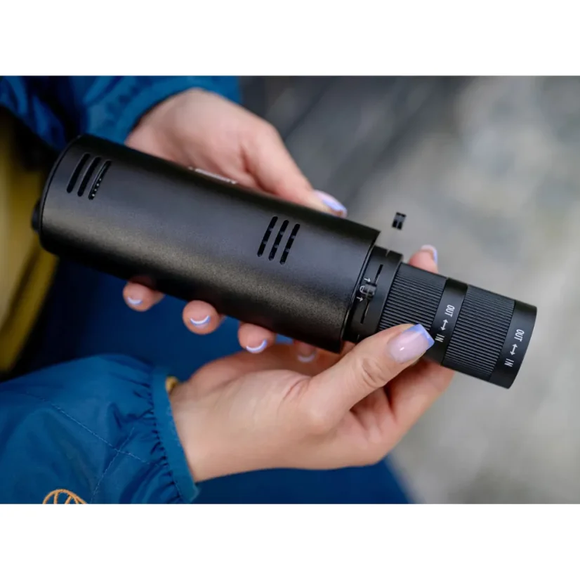 Newell Perseo Mini Optical LED Snoot – kompaktní efektové světlo s gobo filtry