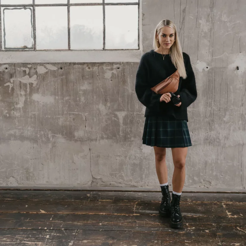Loulex Fanny Pack Mini Brown - Mini fotoledvinka hnědá