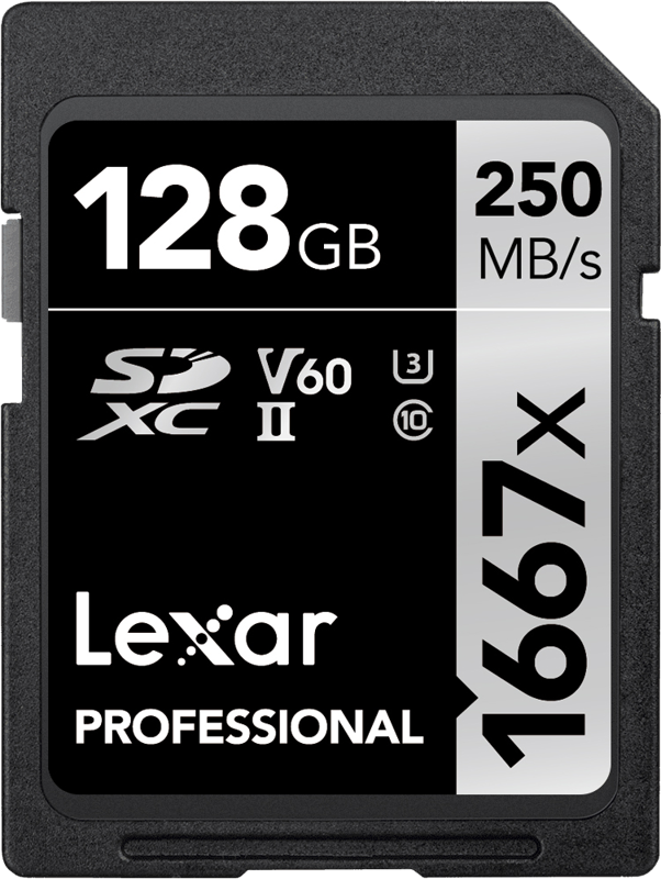 Lexar Pro 1667x SDXC UHS-II 128GB