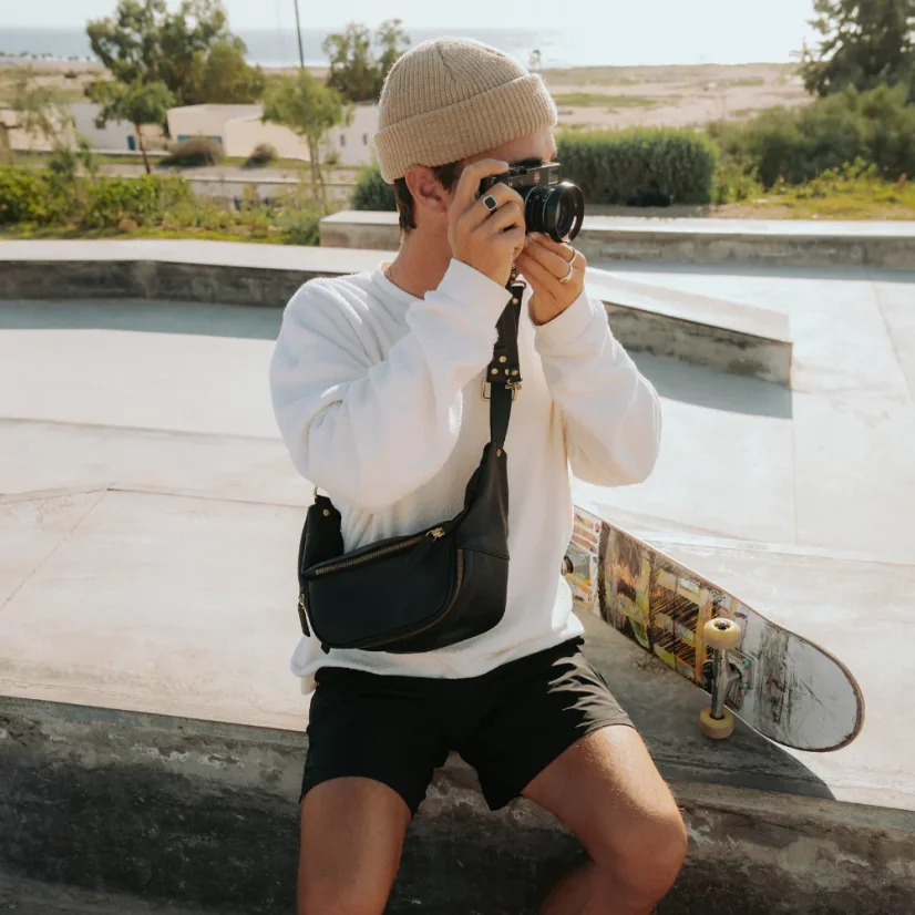 Loulex Fanny Pack Black - Fotoledvinka černá