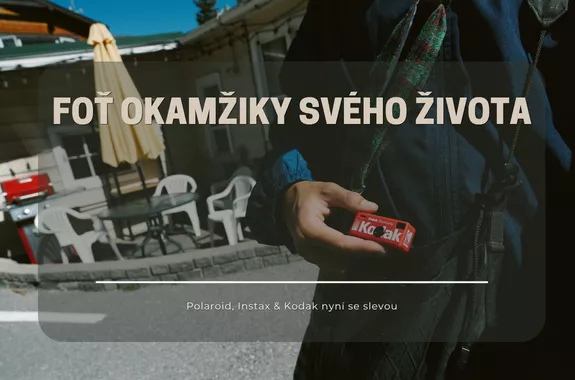 Polaroid, Instax a Kodak ve slevě