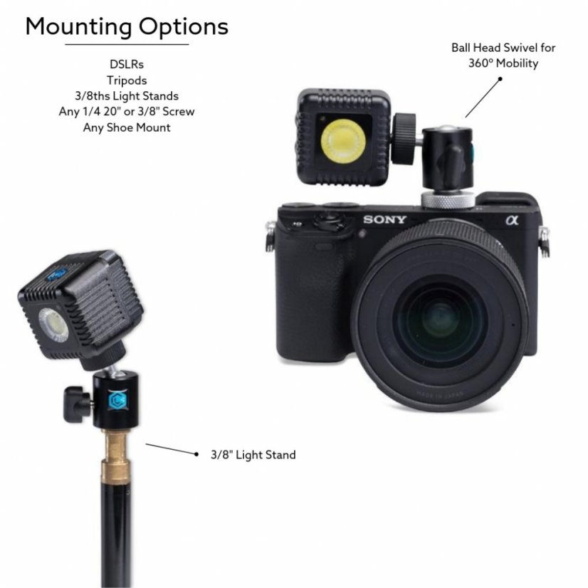 Lume Cube 2.0 Přenosná sada PLUS