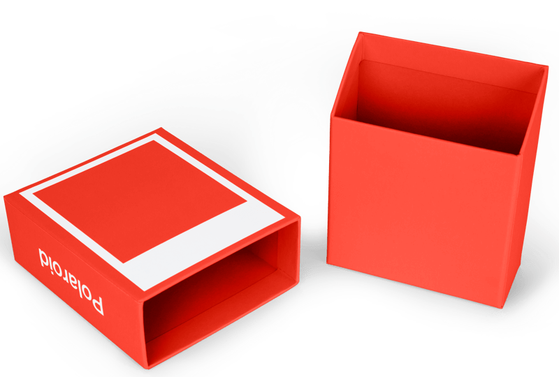 Polaroid Photo Box - Červený