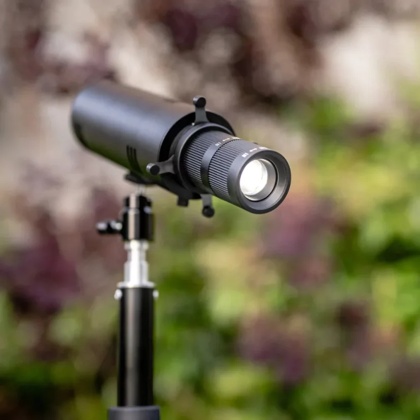 Newell Perseo Mini Optical LED Snoot – kompaktní efektové světlo s gobo filtry