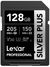 Lexar Professional Silver Plus SDXC - 128 GB