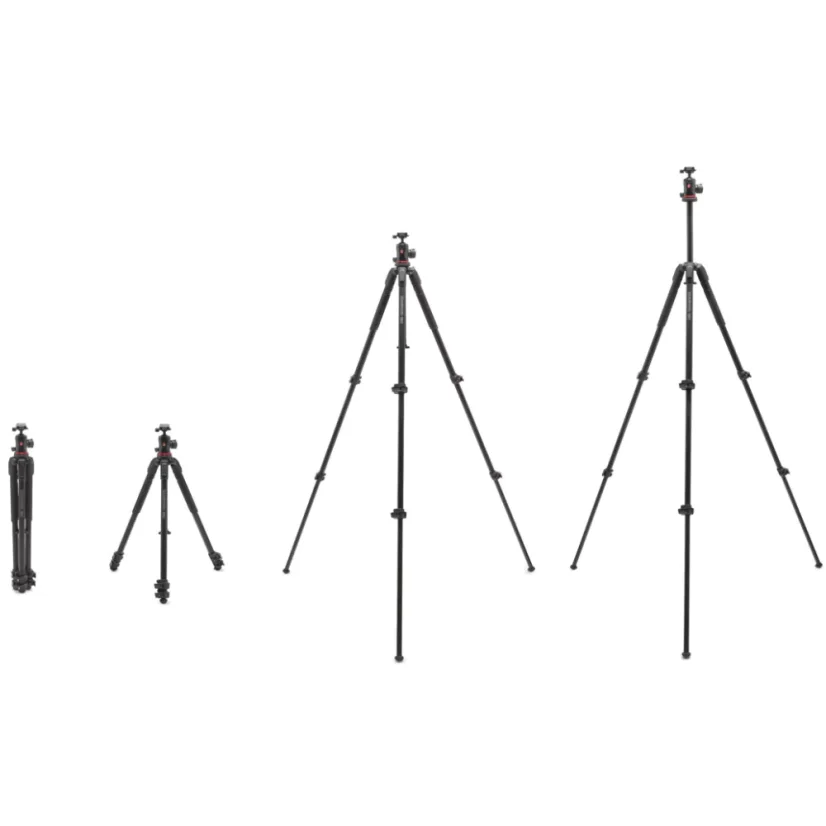 Manfrotto 190X AS MK190X3-Q6T hliníkový stativ s kulovou hlavou