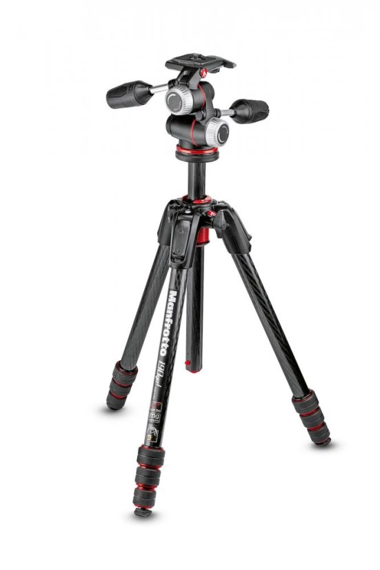 Manfrotto MK190GOC4-3WX stativ s hlavou