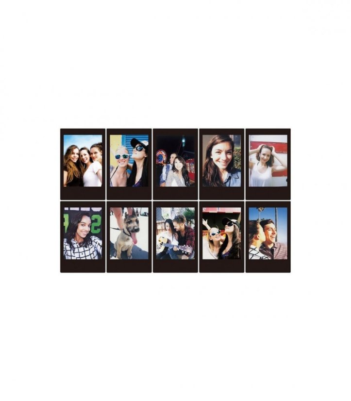 Fujifilm Instax Mini film Black 10 fotek