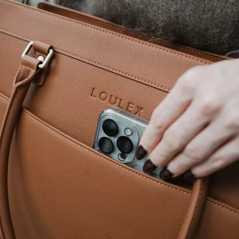 Loulex Handbag Brown - fotobrašna (hnědá)