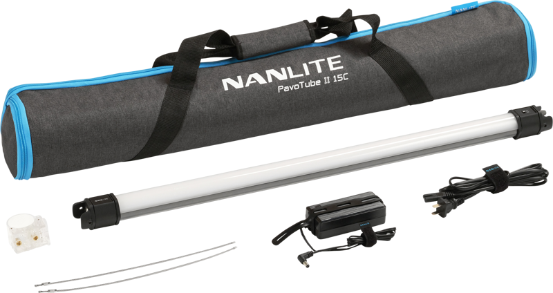 NanLite Pavotube II 15C LED RGBWW Tube Light 1 Light Kit