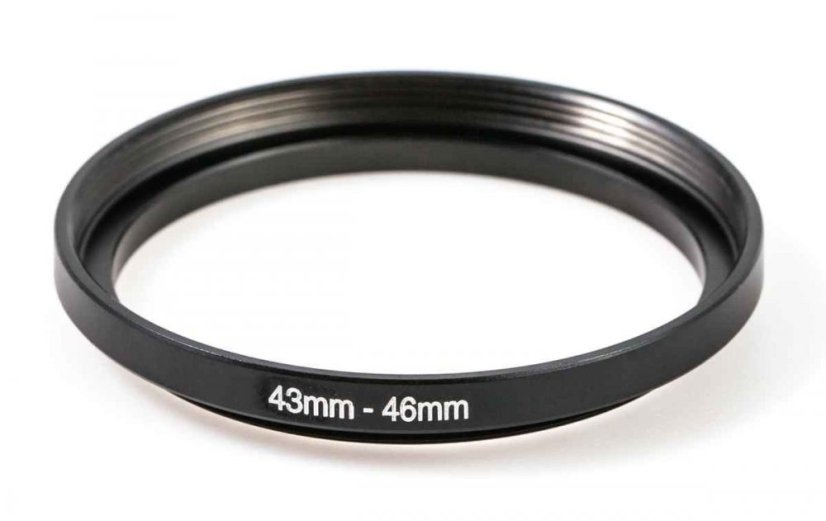 VFFOTO redukce - step up ring 43 mm na 46 mm