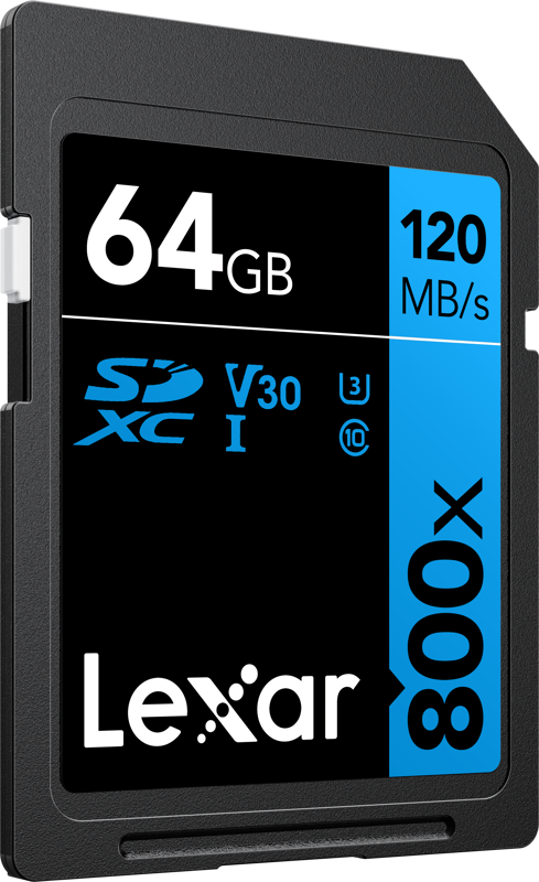 Lexar Pro 800x SDXC UHS-I 64GB