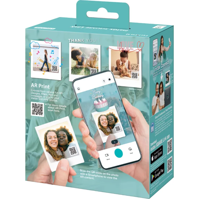 Fujifilm Instax Square Link Midnight Green