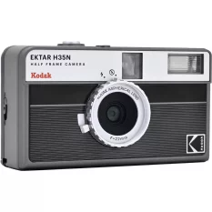 Kodak EKTAR H35N Half Frame Film Camera Striped Black