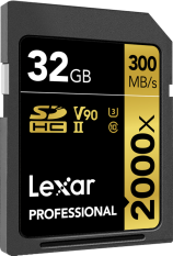 Lexar Pro 2000x SDXC UHS-II 32GB