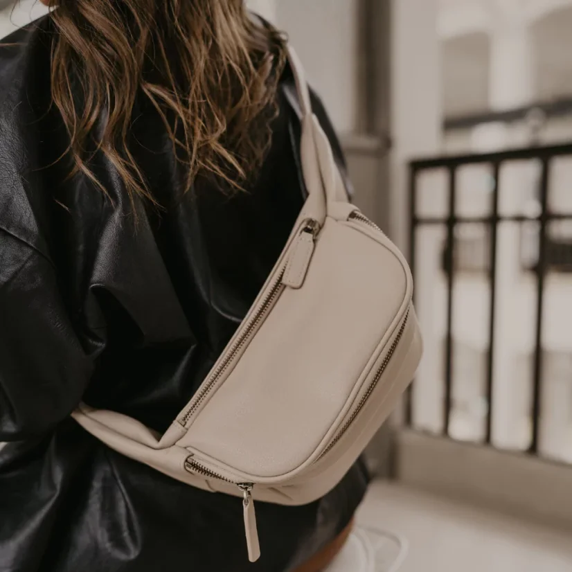 Loulex Fanny Pack Beige - Fotoledvinka béžová