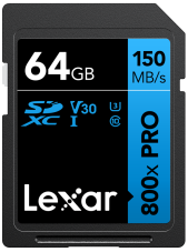 Lexar High-Performance PRO SDXC Blue Series - 64 GB