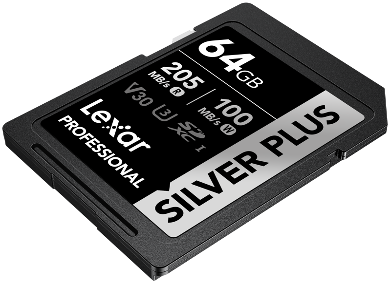 Lexar Professional Silver Plus SDXC - 64 GB