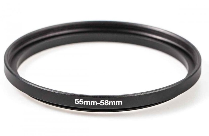 VFFOTO redukce - step up ring 55 mm na 58 mm