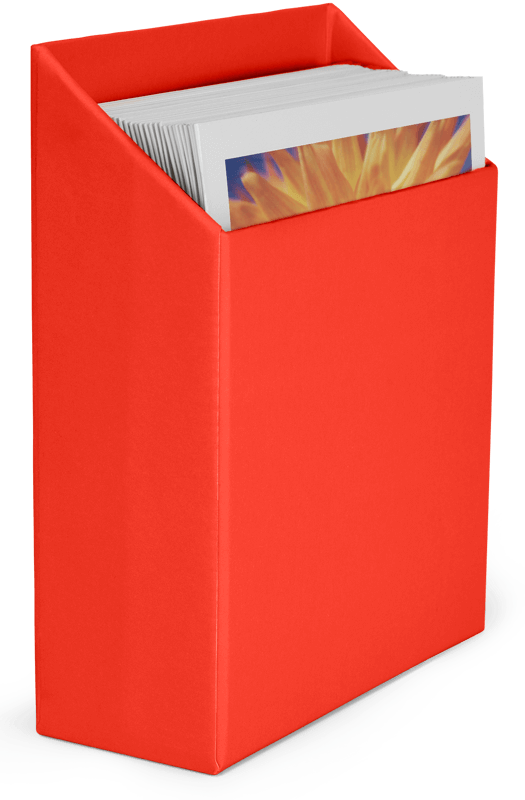 Polaroid Photo Box - Červený