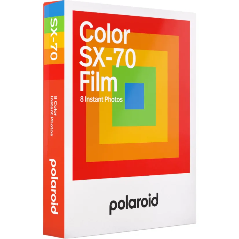 Polaroid SX-70 Color Film - 8 fotek