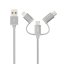 Joby ChargeSync Cable3-in-1 1.2M GR