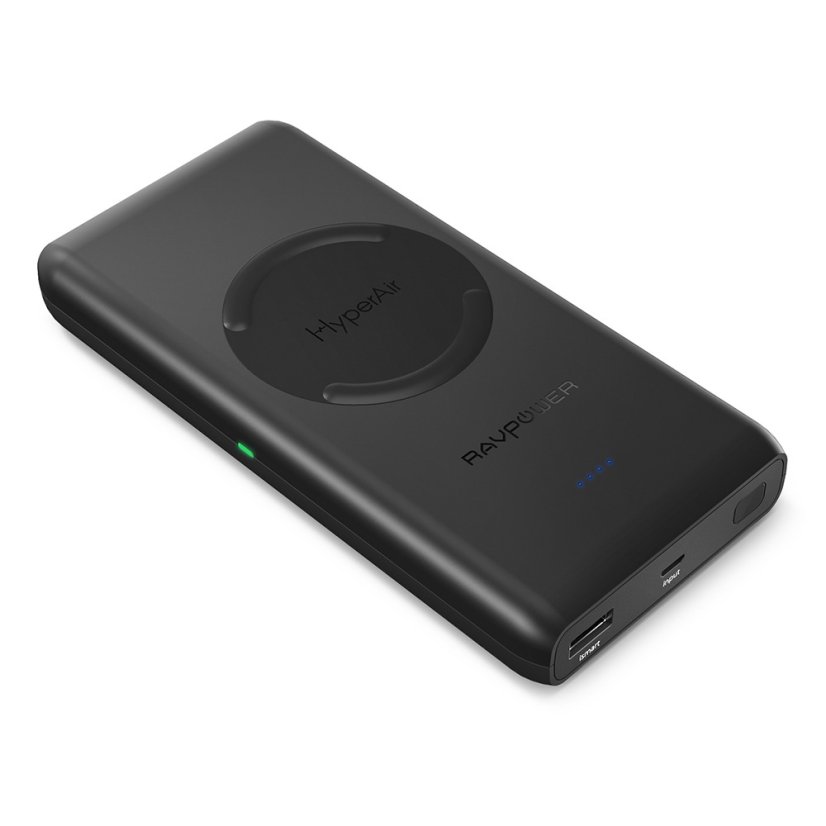 RAVPower RP-PB080 7.5W Rychlá bezdrátová nabíječka 10400mAh