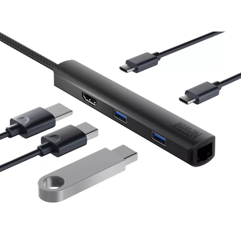 Newell 6-in-1 hub - USB-C rozbočovač