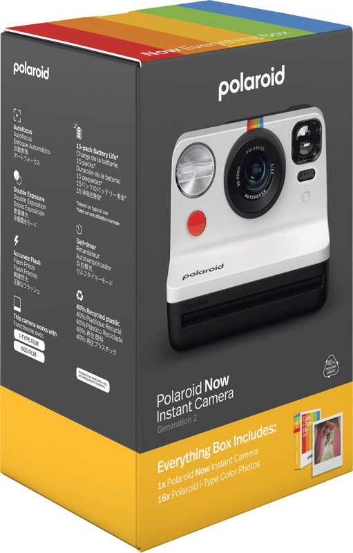 Polaroid Now Gen 2 E-box Black & White