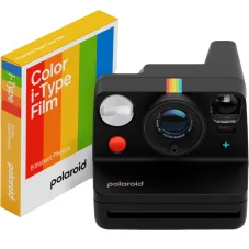 Polaroid Now+ (Gen 3) Black Starter Set (Fotoaparát + 1 film)