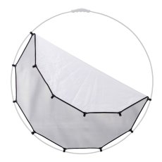 Manfrotto HaloCompact Plus Cover 98 cm Silver/White