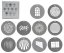 Nanlite GOBO Set 1 pro PJ-FMM-19/36