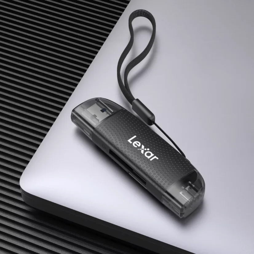 Lexar Čtečka karet SD a microSD pro USB-A/C