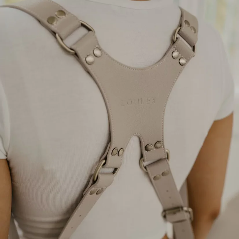 Loulex Double-Strap Beige - Dvojitý popruh béžový