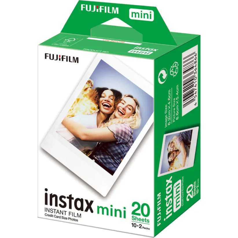 Fujifilm Instax Mini film 2-pack (20 fotek)