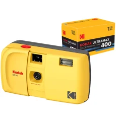 Kodak EC35 Butter Yellow (žlutá) + Kodak UltraMax 400 (24 snímků) - analogový fotoaparát