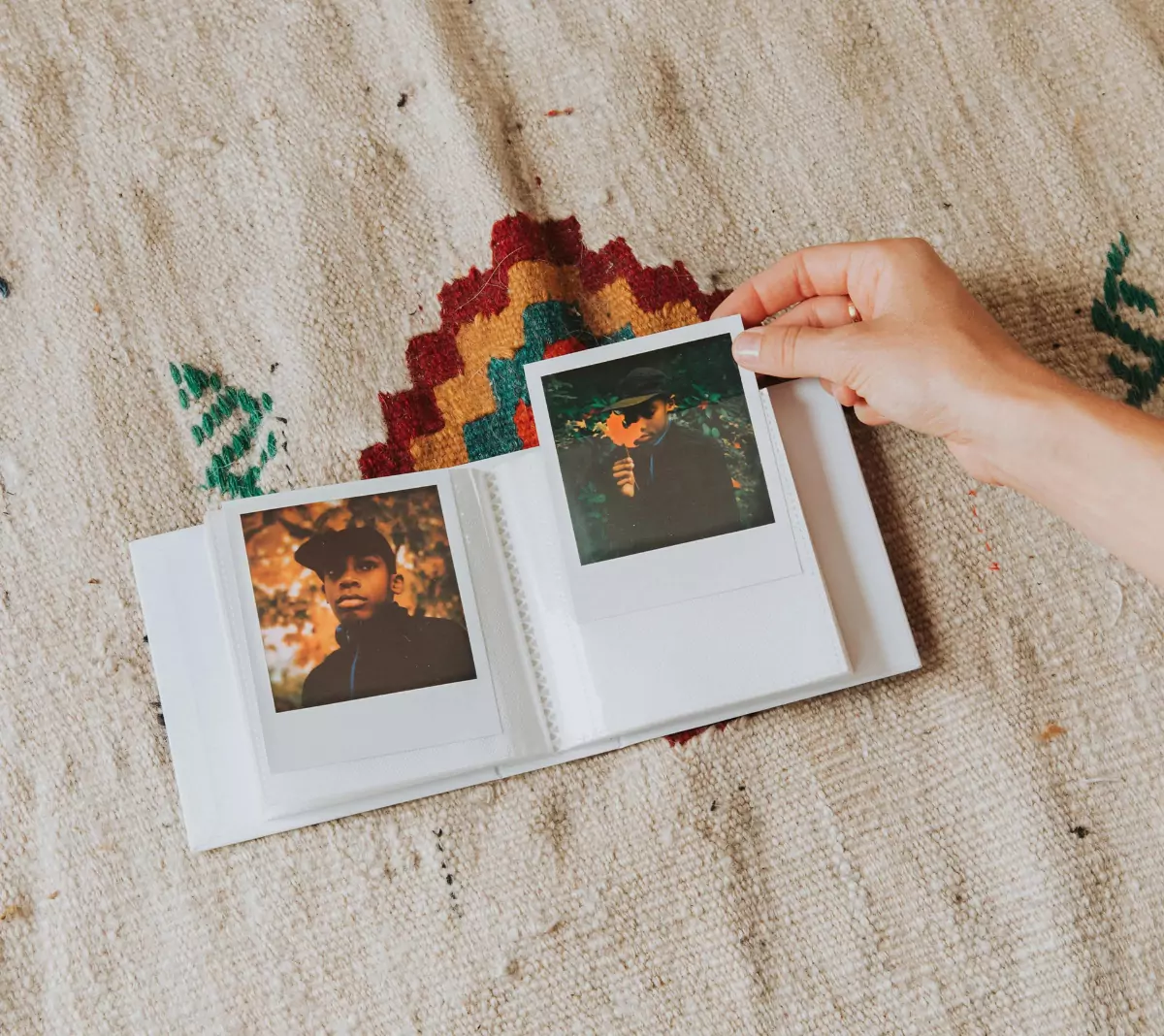 Polaroid Photo Album Small White