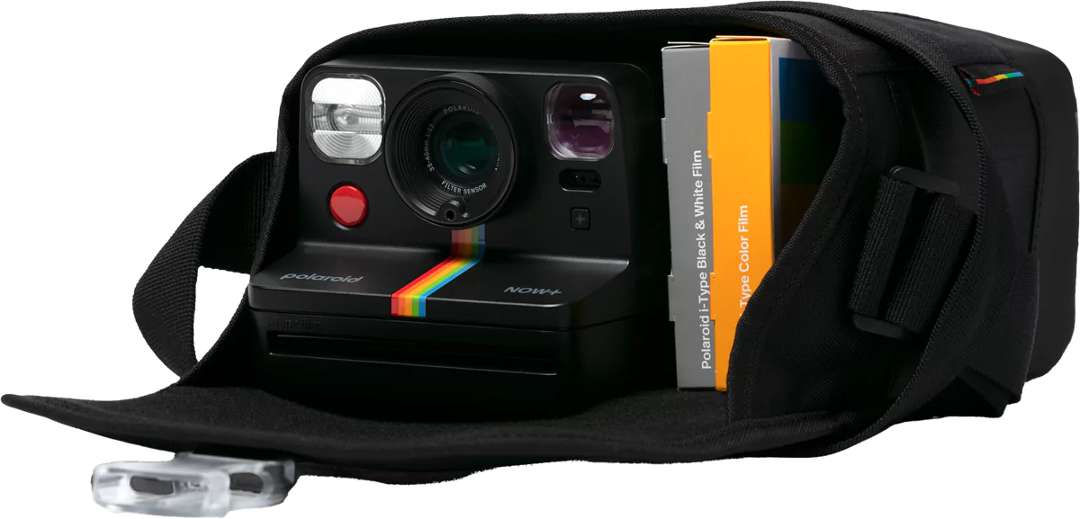 Polaroid Taška Spectrum Box - otevřená taška - Polaroid fotoaparát a 2 filmy